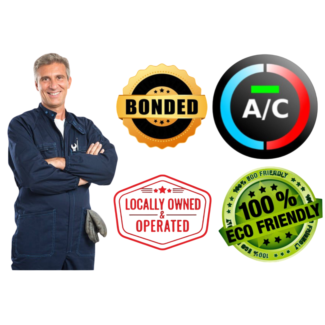 Professional HVAC Technician with Certifications